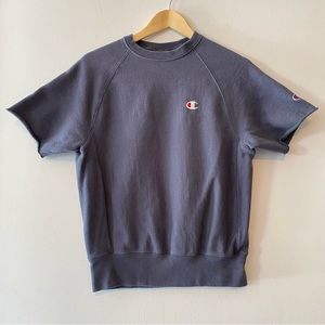 ✨SALE✨ Champion Grey Chopped Reverse Weave Sweater